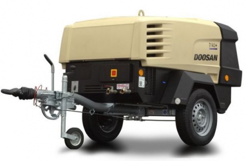Дизельный компрессор Doosan 7/41E