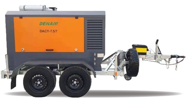 Дизельный компрессор Denair DACY-5/13