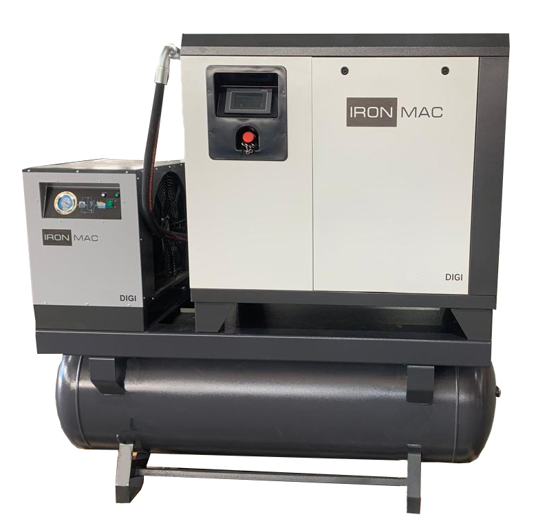 Винтовой компрессор IRONMAC IC 20/8 DIGI WiFi DF 500L