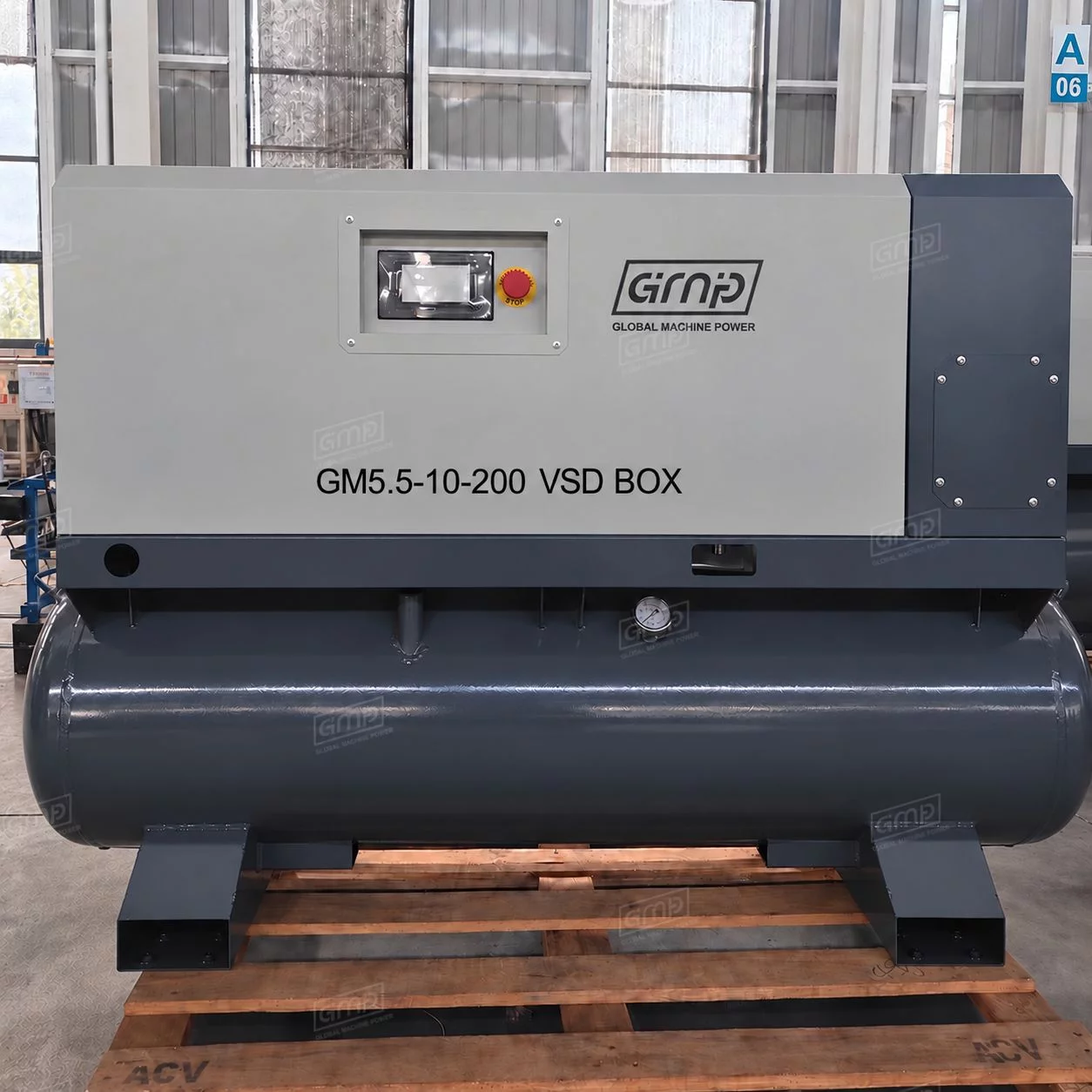 Винтовой компрессор GMP GM 5,5-10-200 VSD BOX